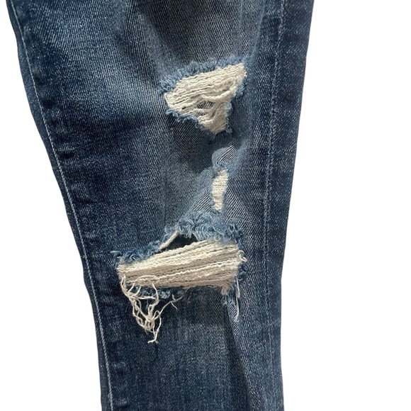 MOTHER High Waisted Looker Ankle Fray - Wicked Wildflower - Picture 12 of 15